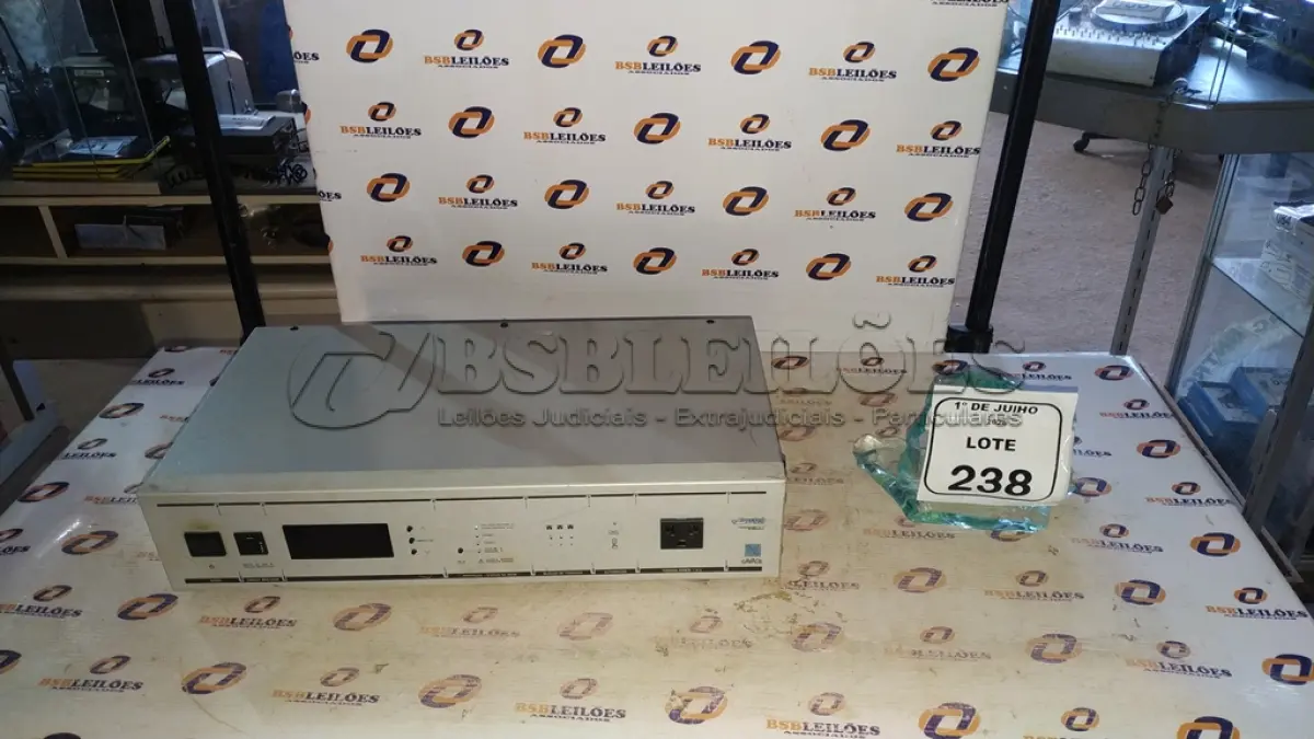 LOTE 238 - 01 MÓDULO DE AUTOMAÇÃO DE CONTROLE MODELO CRYSTAL 2.500 MARCA SAVAGE. (NO ESTADO) ATENÇÃO! FAZER A VISITAÇÃO ANTES DE ARREMATAR, NÃO SABEMOS SE FUNCIONA, LEILÃO NÃO TEM GARANTIA E NEM DEVOLUÇÃO, SUJEITO A POSSÍVEIS AVARIAS VISÍVEIS/OCULTAS E/OU AUSÊNCIA DE COMPONENTES.