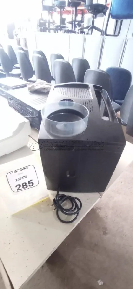 LOTE 285 - 01 CAFETEIRA MODELO ESPRESSIONE MARCA ORION COM AVARIAS. (NO ESTADO) ATENÇÃO! FAZER A VISITAÇÃO ANTES DE ARREMATAR, NÃO SABEMOS SE FUNCIONA, LEILÃO NÃO TEM GARANTIA E NEM DEVOLUÇÃO, SUJEITO A POSSÍVEIS AVARIAS VISÍVEIS/OCULTAS E/OU AUSÊNCIA DE COMPONENTES.