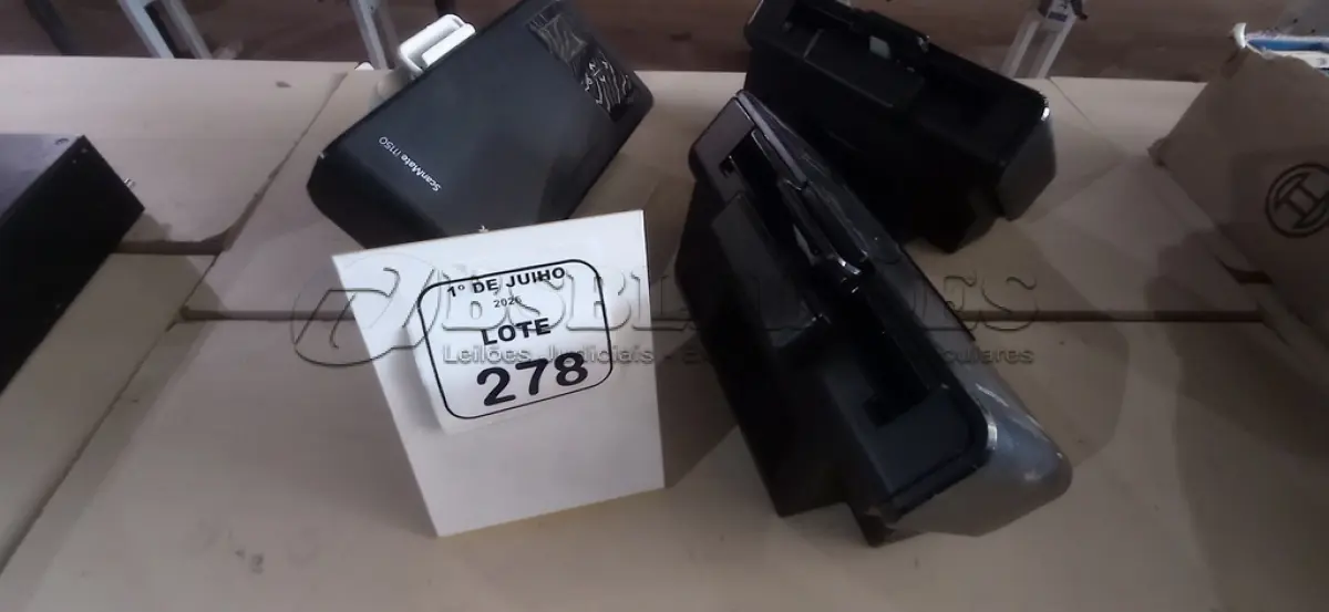 LOTE 278 - 03 SCANNERS DE MODELOS DIVERSOS MARCA KODAK. (NO ESTADO) ATENÇÃO! FAZER A VISITAÇÃO ANTES DE ARREMATAR, NÃO SABEMOS SE FUNCIONA, LEILÃO NÃO TEM GARANTIA E NEM DEVOLUÇÃO, SUJEITO A POSSÍVEIS AVARIAS VISÍVEIS/OCULTAS E/OU AUSÊNCIA DE COMPONENTES.