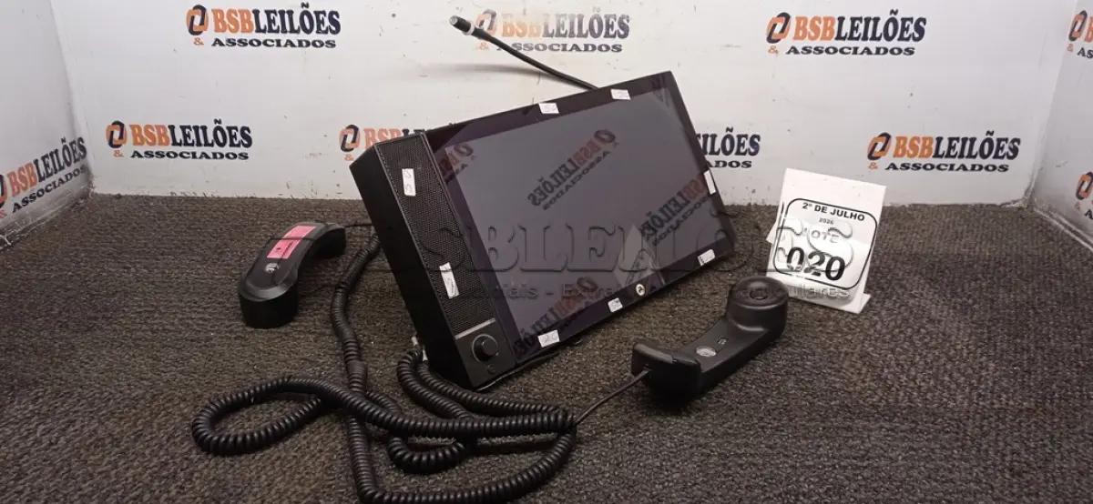 LOTE 020 - 01 APARELHO TELEFÔNICO MODELO IPT- PRO-T4 VOID IP. (NO ESTADO) ATENÇÃO! FAZER A VISITAÇÃO ANTES DE ARREMATAR, NÃO SABEMOS SE FUNCIONA, LEILÃO NÃO TEM GARANTIA E NEM DEVOLUÇÃO, SUJEITO A POSSÍVEIS AVARIAS VISÍVEIS/OCULTAS E/OU AUSÊNCIA DE COMPONENTES.