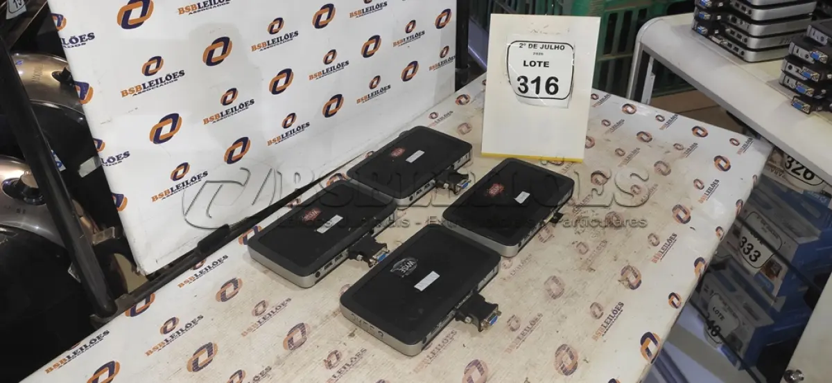 LOTE 316 - 04 MINIS COMPUTADORES TERMINAIS MARCA WYSE SEM FONTE. (NO ESTADO) ATENÇÃO! FAZER A VISITAÇÃO ANTES DE ARREMATAR, NÃO SABEMOS SE FUNCIONA, LEILÃO NÃO TEM GARANTIA E NEM DEVOLUÇÃO, SUJEITO A POSSÍVEIS AVARIAS VISÍVEIS/OCULTAS E/OU AUSÊNCIA DE COMPONENTES.