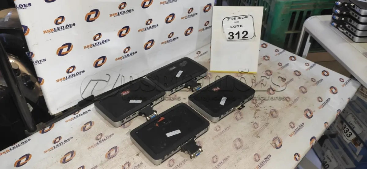 LOTE 312 - 04 MINIS COMPUTADORES TERMINAIS MARCA WYSE SEM FONTE. (NO ESTADO) ATENÇÃO! FAZER A VISITAÇÃO ANTES DE ARREMATAR, NÃO SABEMOS SE FUNCIONA, LEILÃO NÃO TEM GARANTIA E NEM DEVOLUÇÃO, SUJEITO A POSSÍVEIS AVARIAS VISÍVEIS/OCULTAS E/OU AUSÊNCIA DE COMPONENTES.