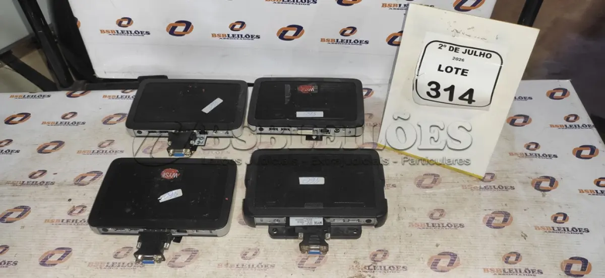 LOTE 314 - 04 MINIS COMPUTADORES TERMINAIS MARCA WYSE SEM FONTE. (NO ESTADO) ATENÇÃO! FAZER A VISITAÇÃO ANTES DE ARREMATAR, NÃO SABEMOS SE FUNCIONA, LEILÃO NÃO TEM GARANTIA E NEM DEVOLUÇÃO, SUJEITO A POSSÍVEIS AVARIAS VISÍVEIS/OCULTAS E/OU AUSÊNCIA DE COMPONENTES.