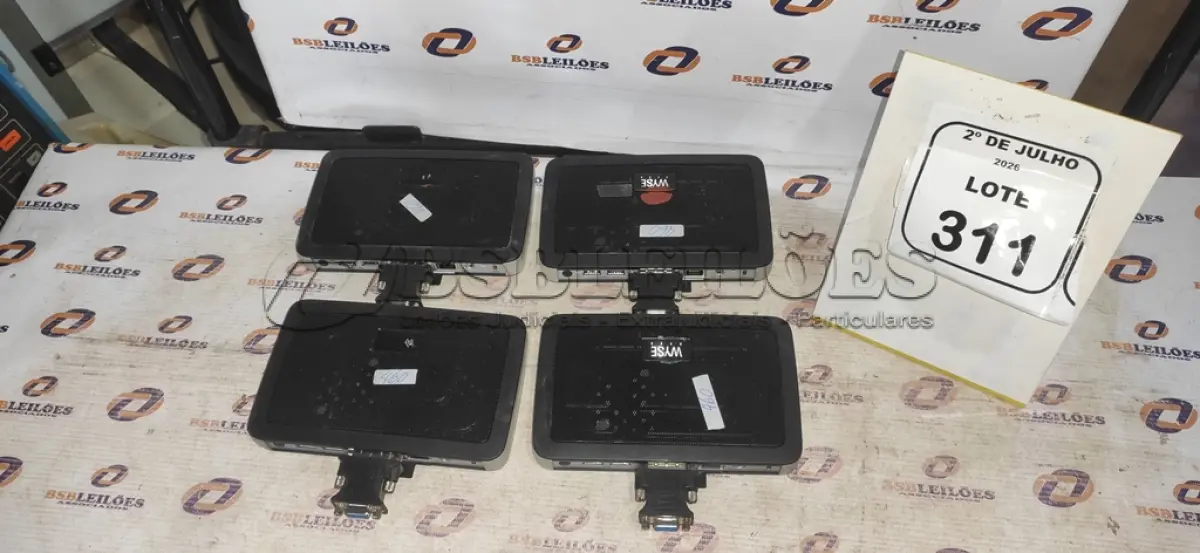 LOTE 311 - 04 MINICOMPUTADORES TERMINAIS MARCA WYSE SEM FONTE. (NO ESTADO) ATENÇÃO! FAZER A VISITAÇÃO ANTES DE ARREMATAR, NÃO SABEMOS SE FUNCIONA, LEILÃO NÃO TEM GARANTIA E NEM DEVOLUÇÃO, SUJEITO A POSSÍVEIS AVARIAS VISÍVEIS/OCULTAS E/OU AUSÊNCIA DE COMPONENTES.