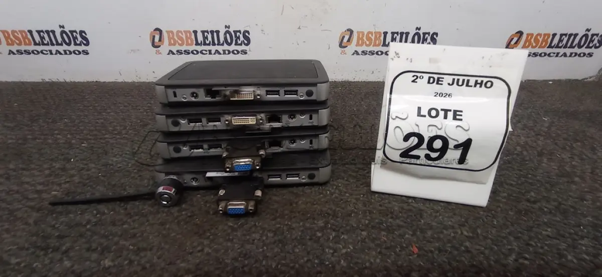 LOTE 291 - 04 MINIS COMPUTADORES TERMINAIS MARCA WYSE SEM FONTE. (NO ESTADO) ATENÇÃO! FAZER A VISITAÇÃO ANTES DE ARREMATAR, NÃO SABEMOS SE FUNCIONA, LEILÃO NÃO TEM GARANTIA E NEM DEVOLUÇÃO, SUJEITO A POSSÍVEIS AVARIAS VISÍVEIS/OCULTAS E/OU AUSÊNCIA DE COMPONENTES.