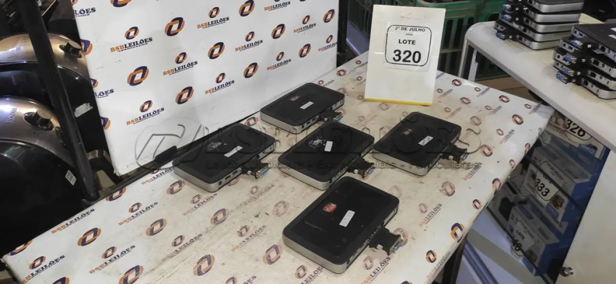 LOTE 320 - 04 MINIS COMPUTADORES TERMINAIS MARCA WYSE SEM FONTE. (NO ESTADO) ATENÇÃO! FAZER A VISITAÇÃO ANTES DE ARREMATAR, NÃO SABEMOS SE FUNCIONA, LEILÃO NÃO TEM GARANTIA E NEM DEVOLUÇÃO, SUJEITO A POSSÍVEIS AVARIAS VISÍVEIS/OCULTAS E/OU AUSÊNCIA DE COMPONENTES.