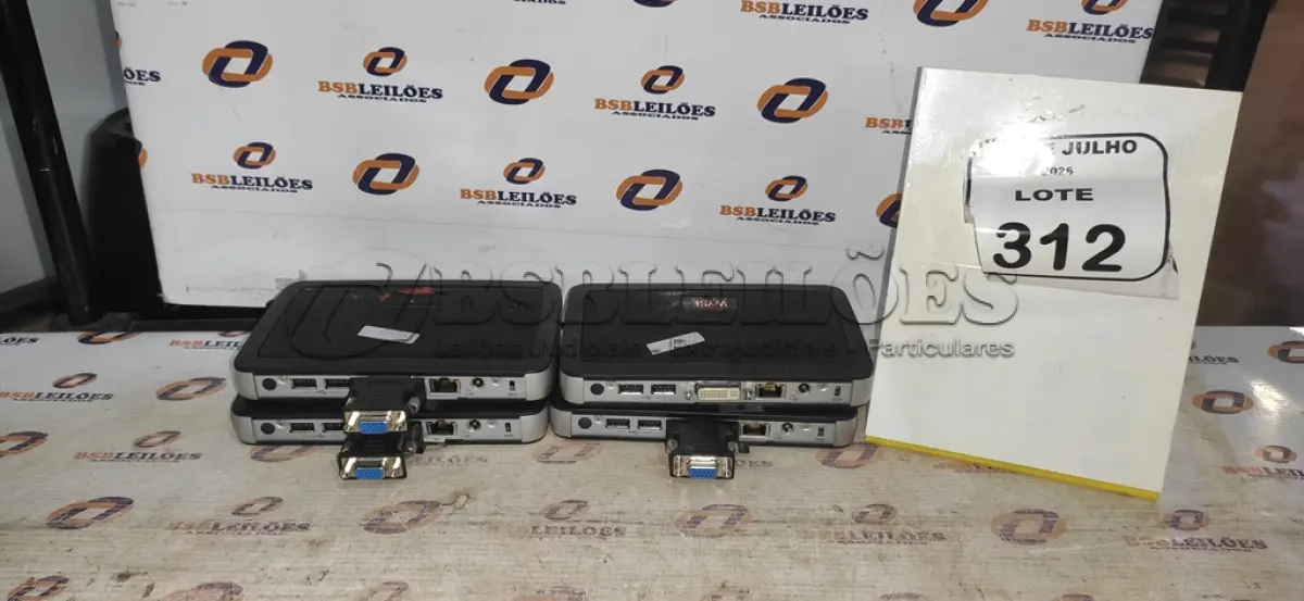 LOTE 312 - 04 MINIS COMPUTADORES TERMINAIS MARCA WYSE SEM FONTE. (NO ESTADO) ATENÇÃO! FAZER A VISITAÇÃO ANTES DE ARREMATAR, NÃO SABEMOS SE FUNCIONA, LEILÃO NÃO TEM GARANTIA E NEM DEVOLUÇÃO, SUJEITO A POSSÍVEIS AVARIAS VISÍVEIS/OCULTAS E/OU AUSÊNCIA DE COMPONENTES.
