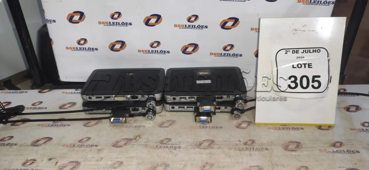 LOTE 305 - 03 MINIS COMPUTADORES TERMINAIS MARCA WYSE. (NO ESTADO) ATENÇÃO! FAZER A VISITAÇÃO ANTES DE ARREMATAR, NÃO SABEMOS SE FUNCIONA, LEILÃO NÃO TEM GARANTIA E NEM DEVOLUÇÃO, SUJEITO A POSSÍVEIS AVARIAS VISÍVEIS/OCULTAS E/OU AUSÊNCIA DE COMPONENTES.
