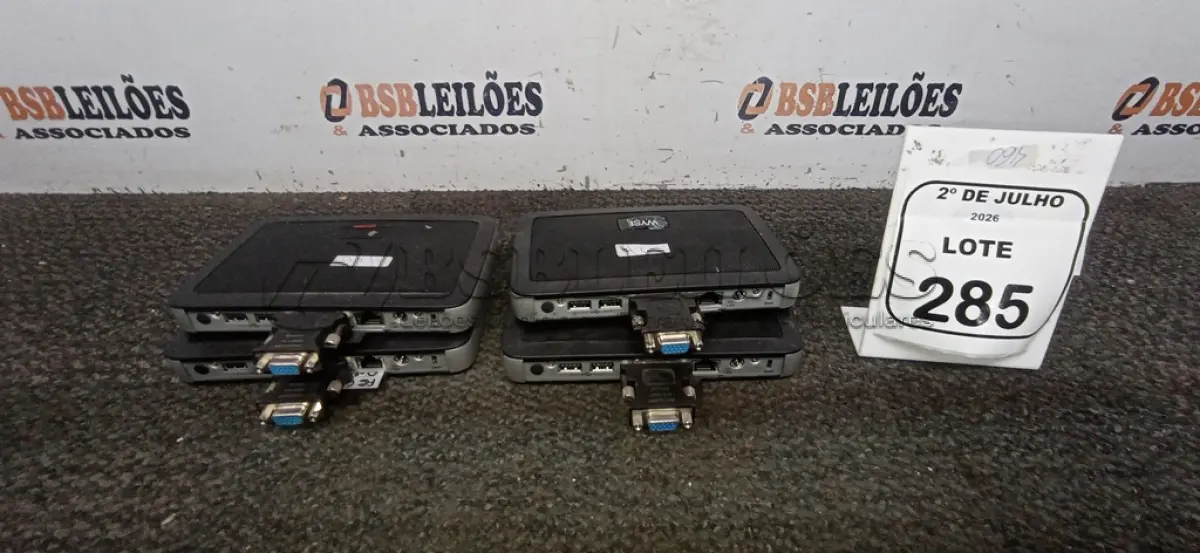 LOTE 285 - 04 MINIS COMPUTADORES TERMINAIS MARCA WYSE SEM FONTE. (NO ESTADO) ATENÇÃO! FAZER A VISITAÇÃO ANTES DE ARREMATAR, NÃO SABEMOS SE FUNCIONA, LEILÃO NÃO TEM GARANTIA E NEM DEVOLUÇÃO, SUJEITO A POSSÍVEIS AVARIAS VISÍVEIS/OCULTAS E/OU AUSÊNCIA DE COMPONENTES.