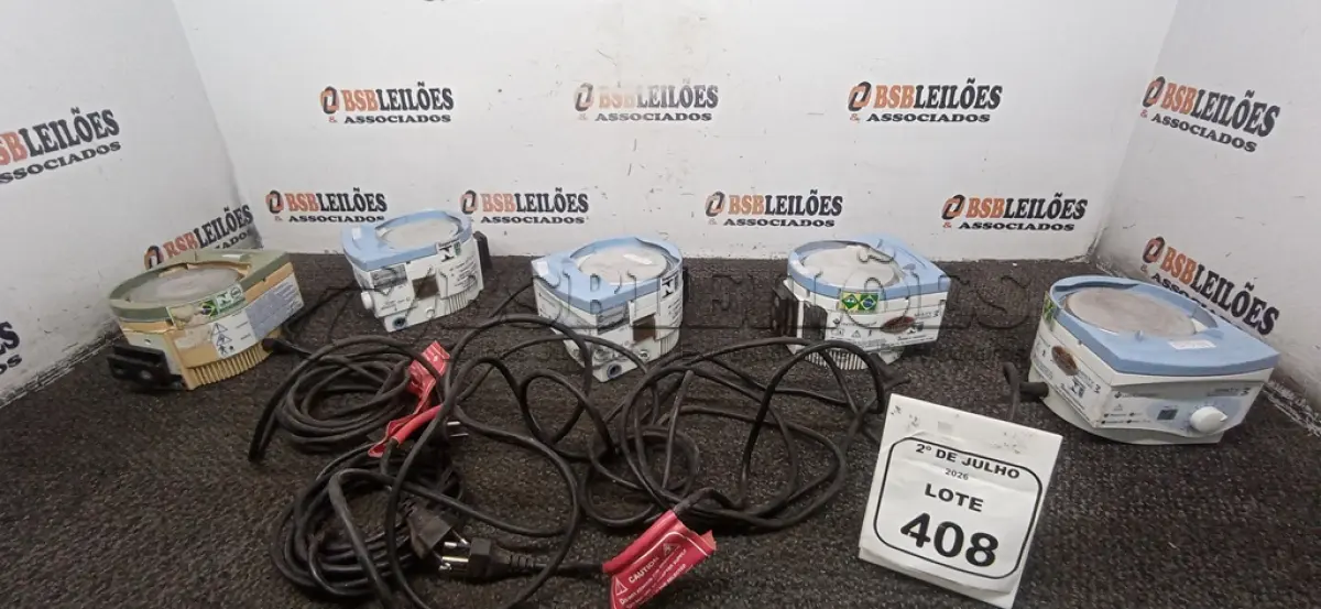 LOTE 408 - 05 UMIDIFICADORES AQUECIDO MODELO MISTY 3 MARCA INTERMED. (NO ESTADO) ATENÇÃO! FAZER A VISITAÇÃO ANTES DE ARREMATAR, NÃO SABEMOS SE FUNCIONA, LEILÃO NÃO TEM GARANTIA E NEM DEVOLUÇÃO, SUJEITO A POSSÍVEIS AVARIAS VISÍVEIS/OCULTAS E/OU AUSÊNCIA DE COMPONENTES.