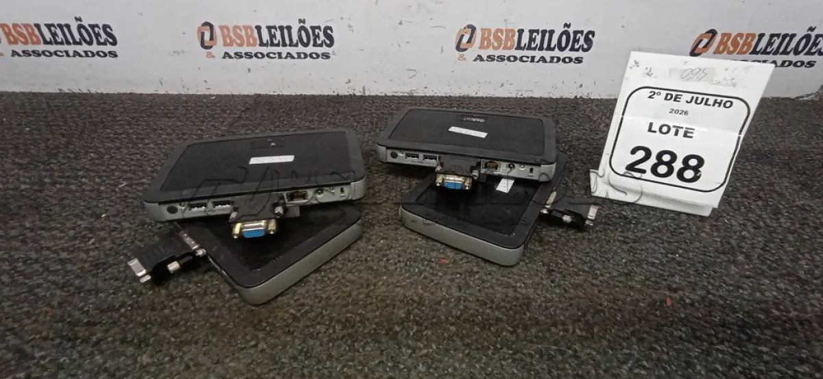 LOTE 288 - 04 MINIS COMPUTADORES TERMINAIS MARCA WYSE SEM FONTE. (NO ESTADO) ATENÇÃO! FAZER A VISITAÇÃO ANTES DE ARREMATAR, NÃO SABEMOS SE FUNCIONA, LEILÃO NÃO TEM GARANTIA E NEM DEVOLUÇÃO, SUJEITO A POSSÍVEIS AVARIAS VISÍVEIS/OCULTAS E/OU AUSÊNCIA DE COMPONENTES.