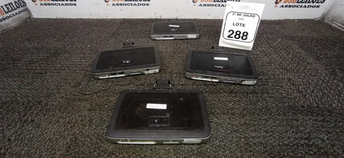 LOTE 288 - 04 MINIS COMPUTADORES TERMINAIS MARCA WYSE SEM FONTE. (NO ESTADO) ATENÇÃO! FAZER A VISITAÇÃO ANTES DE ARREMATAR, NÃO SABEMOS SE FUNCIONA, LEILÃO NÃO TEM GARANTIA E NEM DEVOLUÇÃO, SUJEITO A POSSÍVEIS AVARIAS VISÍVEIS/OCULTAS E/OU AUSÊNCIA DE COMPONENTES.