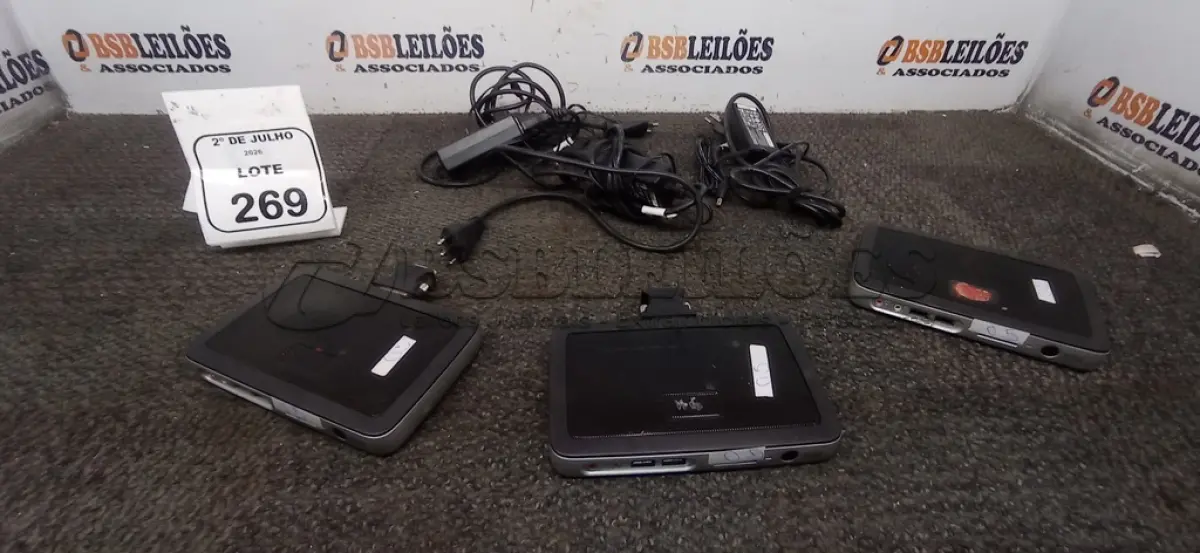 LOTE 269 - 03 MINIS COMPUTADORES TERMINAIS MARCA WYSE. (NO ESTADO) ATENÇÃO! FAZER A VISITAÇÃO ANTES DE ARREMATAR, NÃO SABEMOS SE FUNCIONA, LEILÃO NÃO TEM GARANTIA E NEM DEVOLUÇÃO, SUJEITO A POSSÍVEIS AVARIAS VISÍVEIS/OCULTAS E/OU AUSÊNCIA DE COMPONENTES.