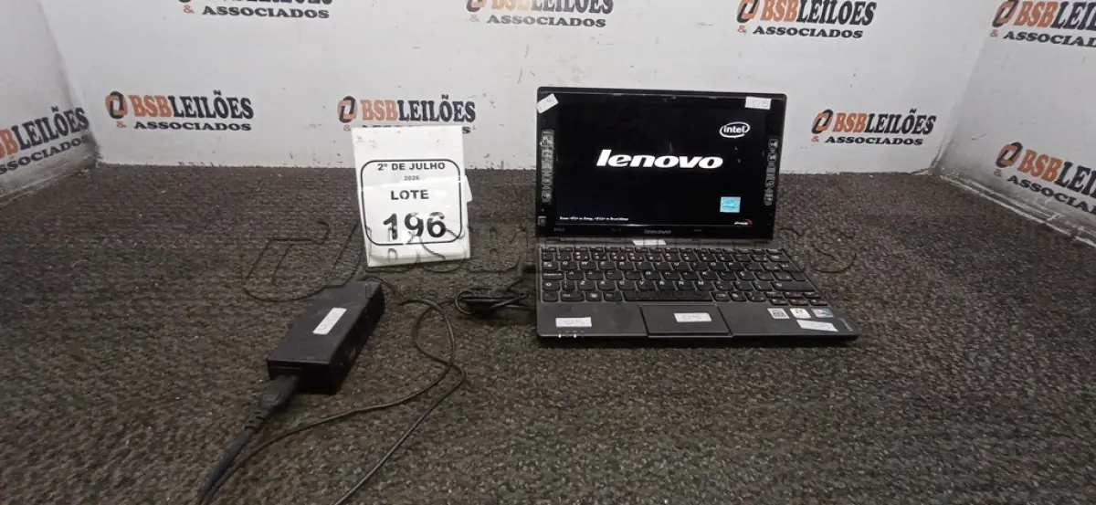LOTE 196 - 01 NOTEBOOK MODELO IDEAPAD S10-3 MARCA LENOVO COM FONTE. (NO ESTADO) ATENÇÃO! FAZER A VISITAÇÃO ANTES DE ARREMATAR, NÃO SABEMOS SE FUNCIONA, LEILÃO NÃO TEM GARANTIA E NEM DEVOLUÇÃO, SUJEITO A POSSÍVEIS AVARIAS VISÍVEIS/OCULTAS E/OU AUSÊNCIA DE COMPONENTES.