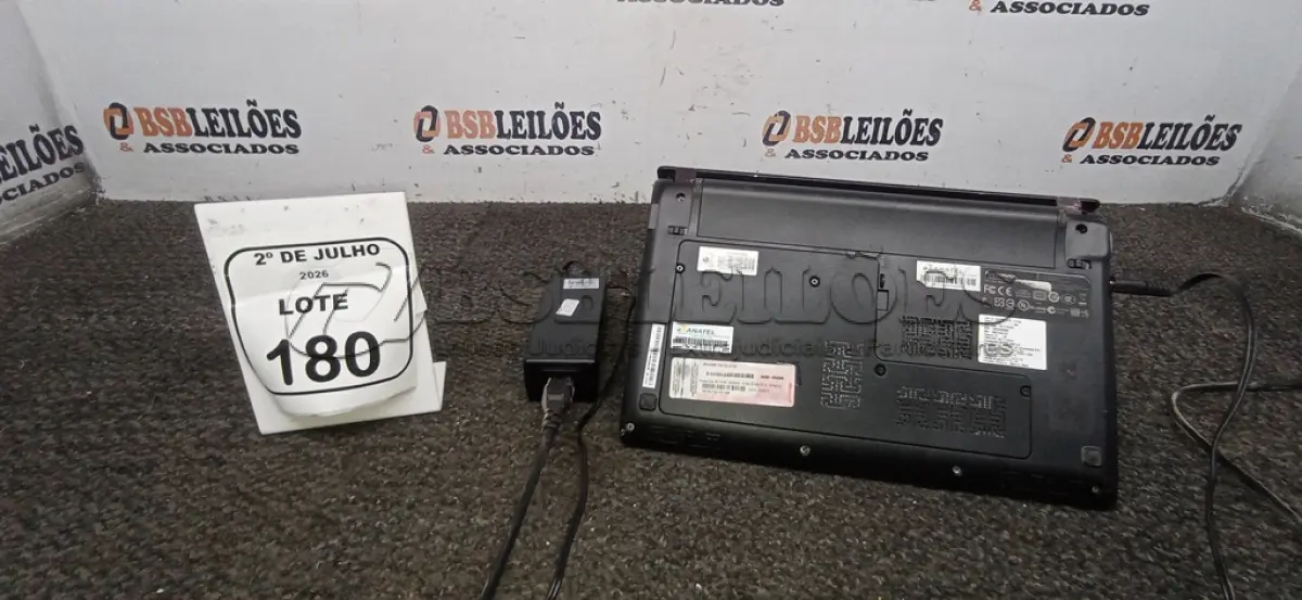 LOTE 180 - 01 NOTEBOOK MODELO IDEAPAD S10-3 MARCA LENOVO COM FONTE. (NO ESTADO) ATENÇÃO! FAZER A VISITAÇÃO ANTES DE ARREMATAR, NÃO SABEMOS SE FUNCIONA, LEILÃO NÃO TEM GARANTIA E NEM DEVOLUÇÃO, SUJEITO A POSSÍVEIS AVARIAS VISÍVEIS/OCULTAS E/OU AUSÊNCIA DE COMPONENTES.