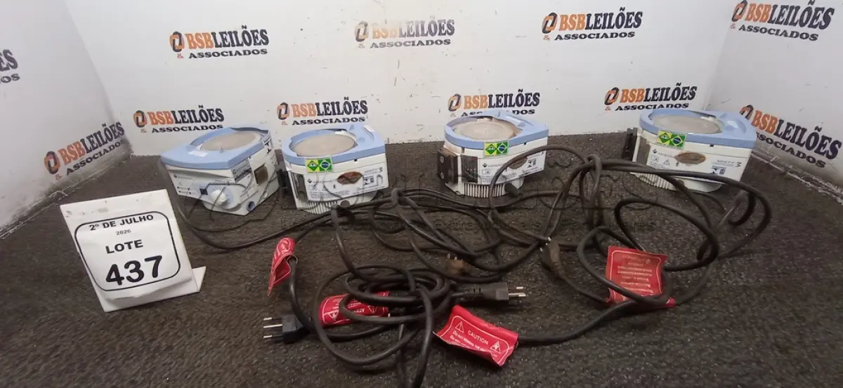 LOTE 437 - 05 UMIDIFICADORES AQUECIDO MODELO MISTY 3 MARCA INTERMED. (NO ESTADO) ATENÇÃO! FAZER A VISITAÇÃO ANTES DE ARREMATAR, NÃO SABEMOS SE FUNCIONA, LEILÃO NÃO TEM GARANTIA E NEM DEVOLUÇÃO, SUJEITO A POSSÍVEIS AVARIAS VISÍVEIS/OCULTAS E/OU AUSÊNCIA DE COMPONENTES.