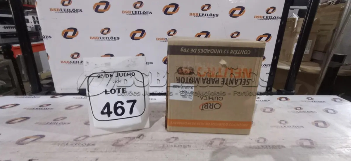 LOTE 467 - 12 BISNAGAS DE ADESIVO DE SILICONE NEUTRO PARA MOTOR DE 70G MARCA ORBI QUÍMICA. (NO ESTADO) ATENÇÃO! FAZER A VISITAÇÃO ANTES DE ARREMATAR, NÃO SABEMOS SE FUNCIONA, LEILÃO NÃO TEM GARANTIA E NEM DEVOLUÇÃO, SUJEITO A POSSÍVEIS AVARIAS VISÍVEIS/OCULTAS E/OU AUSÊNCIA DE COMPONENTES.