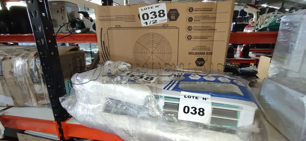 LOTE 038 - 01 KIT AR CONDICIONADO PHILCO INVERTER 9000BTU/H 220V (NO ESTADO, NÃO SABEMOS SE FUNCIONA. LEILÃO NÃO TEM GARANTIA E NEM DEVOLUÇÃO, SUJEITO A POSSÍVEIS AVARIAS VISÍVEIS/OCULTAS E/OU AUSÊNCIA DE COMPONENTES)