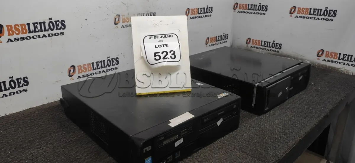 LOTE 523 - 02 CPU MODELOS DIVERSOS. (NO ESTADO) ATENÇÃO! FAZER A VISITAÇÃO ANTES DE ARREMATAR, NÃO SABEMOS SE FUNCIONA, LEILÃO NÃO TEM GARANTIA E NEM DEVOLUÇÃO, SUJEITO A POSSÍVEIS AVARIAS VISÍVEIS/OCULTAS E/OU AUSÊNCIA DE COMPONENTES.