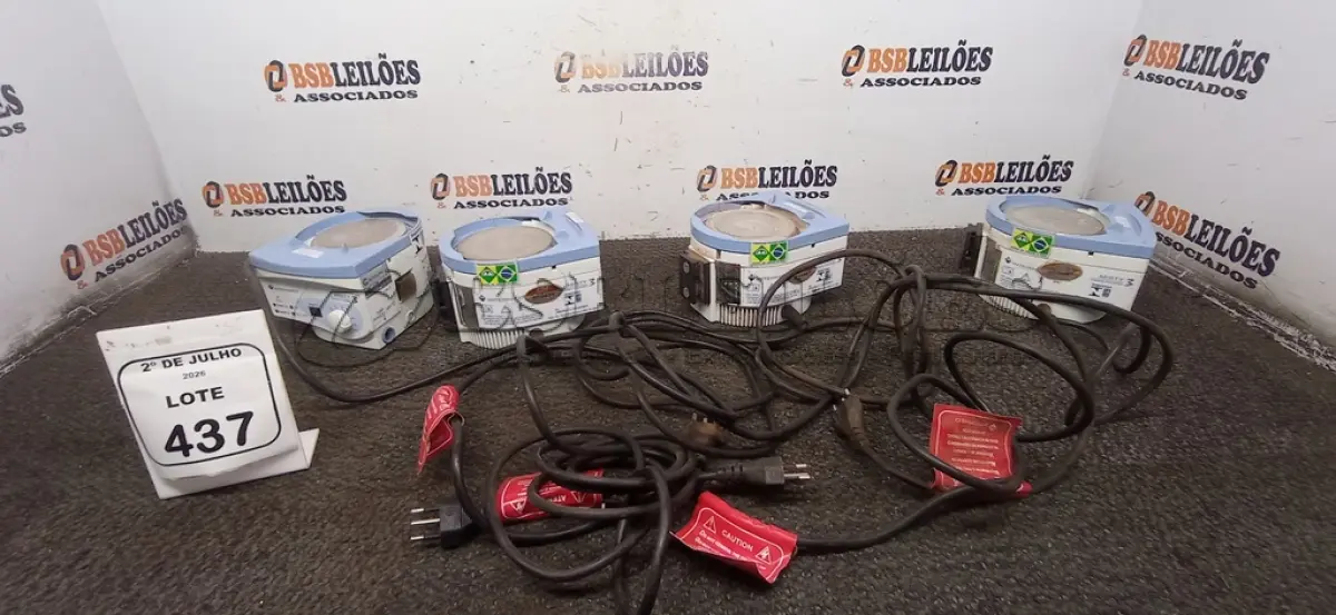 LOTE 437 - 05 UMIDIFICADORES AQUECIDO MODELO MISTY 3 MARCA INTERMED. (NO ESTADO) ATENÇÃO! FAZER A VISITAÇÃO ANTES DE ARREMATAR, NÃO SABEMOS SE FUNCIONA, LEILÃO NÃO TEM GARANTIA E NEM DEVOLUÇÃO, SUJEITO A POSSÍVEIS AVARIAS VISÍVEIS/OCULTAS E/OU AUSÊNCIA DE COMPONENTES.