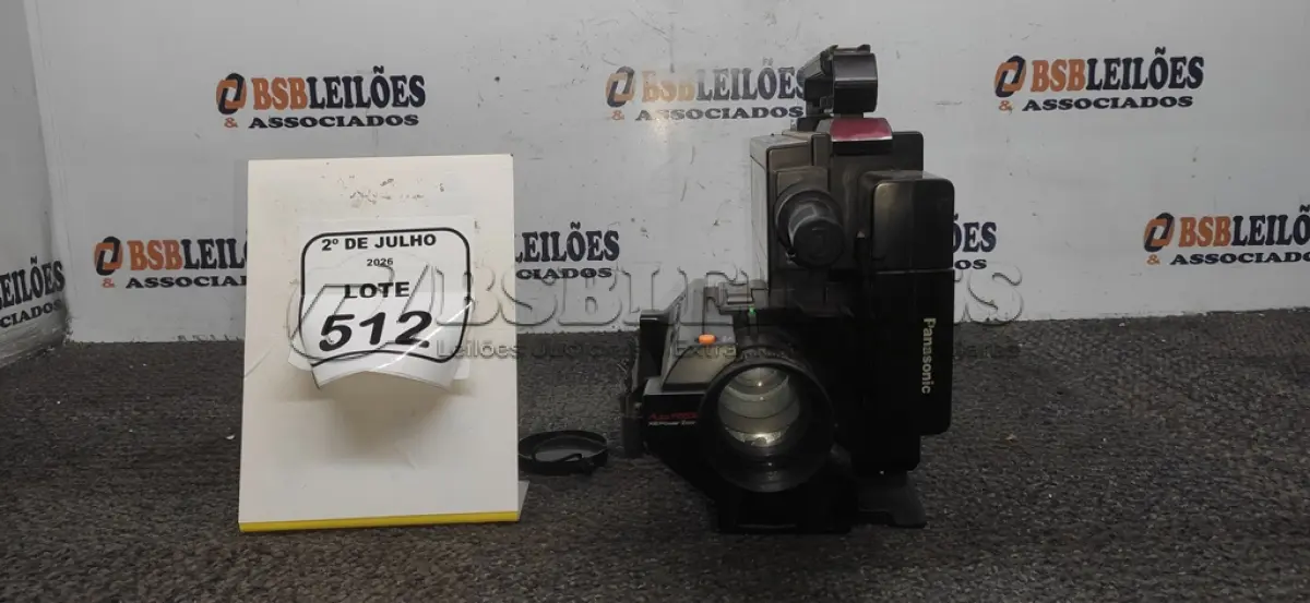 LOTE 512 - 01 REGISTRADOR DE NÍVEL DE ÁGUA, 01 FILMADORA ANTIGA MARCA PANASONIC, 01 OXÍMETRO E 01 ENCADERNADORA. (NO ESTADO) ATENÇÃO! FAZER A VISITAÇÃO ANTES DE ARREMATAR, NÃO SABEMOS SE FUNCIONA, LEILÃO NÃO TEM GARANTIA E NEM DEVOLUÇÃO, SUJEITO A POSSÍVEIS AVARIAS VISÍVEIS/OCULTAS E/OU AUSÊNCIA DE COMPONENTES.