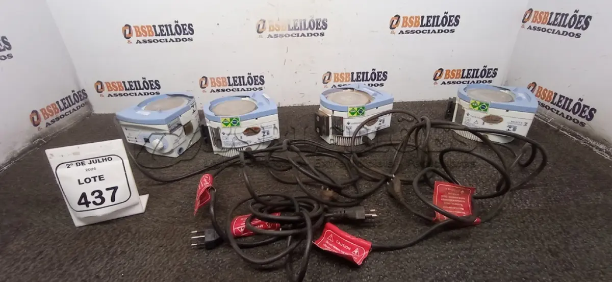 LOTE 437 - 05 UMIDIFICADORES AQUECIDO MODELO MISTY 3 MARCA INTERMED. (NO ESTADO) ATENÇÃO! FAZER A VISITAÇÃO ANTES DE ARREMATAR, NÃO SABEMOS SE FUNCIONA, LEILÃO NÃO TEM GARANTIA E NEM DEVOLUÇÃO, SUJEITO A POSSÍVEIS AVARIAS VISÍVEIS/OCULTAS E/OU AUSÊNCIA DE COMPONENTES.