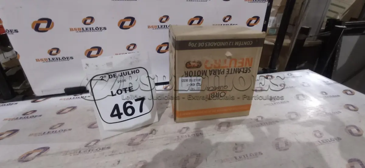 LOTE 467 - 12 BISNAGAS DE ADESIVO DE SILICONE NEUTRO PARA MOTOR DE 70G MARCA ORBI QUÍMICA. (NO ESTADO) ATENÇÃO! FAZER A VISITAÇÃO ANTES DE ARREMATAR, NÃO SABEMOS SE FUNCIONA, LEILÃO NÃO TEM GARANTIA E NEM DEVOLUÇÃO, SUJEITO A POSSÍVEIS AVARIAS VISÍVEIS/OCULTAS E/OU AUSÊNCIA DE COMPONENTES.