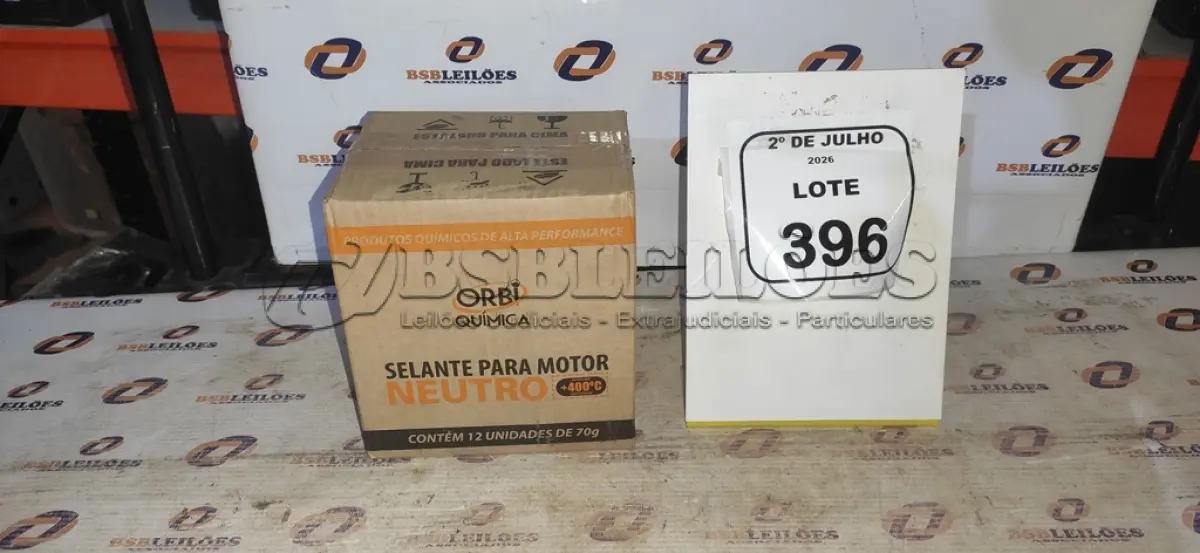 LOTE 396 - 12 BISNAGAS DE ADESIVO DE SILICONE NEUTRO PARA MOTOR DE 70G MARCA ORBI QUÍMICA. (NO ESTADO) ATENÇÃO! FAZER A VISITAÇÃO ANTES DE ARREMATAR, NÃO SABEMOS SE FUNCIONA, LEILÃO NÃO TEM GARANTIA E NEM DEVOLUÇÃO, SUJEITO A POSSÍVEIS AVARIAS VISÍVEIS/OCULTAS E/OU AUSÊNCIA DE COMPONENTES.