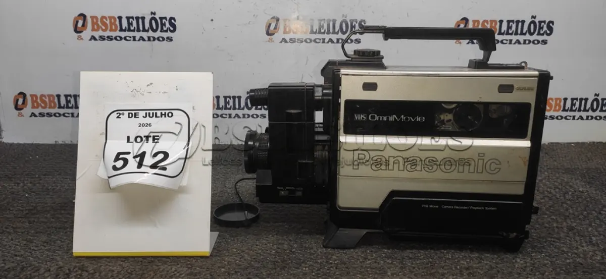 LOTE 512 - 01 REGISTRADOR DE NÍVEL DE ÁGUA, 01 FILMADORA ANTIGA MARCA PANASONIC, 01 OXÍMETRO E 01 ENCADERNADORA. (NO ESTADO) ATENÇÃO! FAZER A VISITAÇÃO ANTES DE ARREMATAR, NÃO SABEMOS SE FUNCIONA, LEILÃO NÃO TEM GARANTIA E NEM DEVOLUÇÃO, SUJEITO A POSSÍVEIS AVARIAS VISÍVEIS/OCULTAS E/OU AUSÊNCIA DE COMPONENTES.