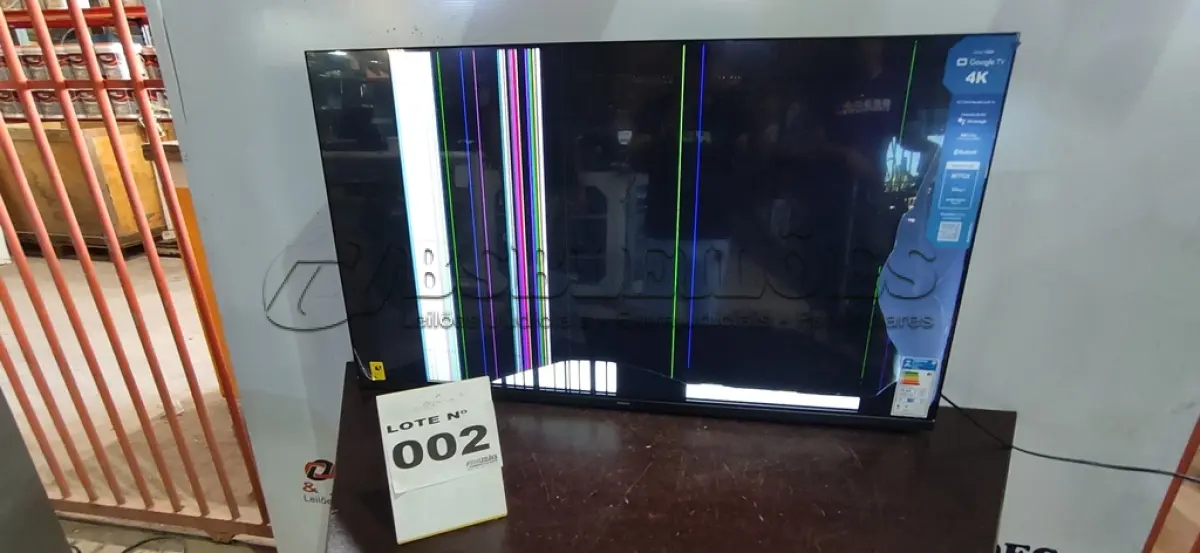 LOTE 002 - 01 SMART TV PHILIPS 50" DLED 4K UHD 50PUG7408 (NO ESTADO, NÃO SABEMOS SE FUNCIONA. LEILÃO NÃO TEM GARANTIA E NEM DEVOLUÇÃO, SUJEITO A POSSÍVEIS AVARIAS VISÍVEIS/OCULTAS E/OU AUSÊNCIA DE COMPONENTES)