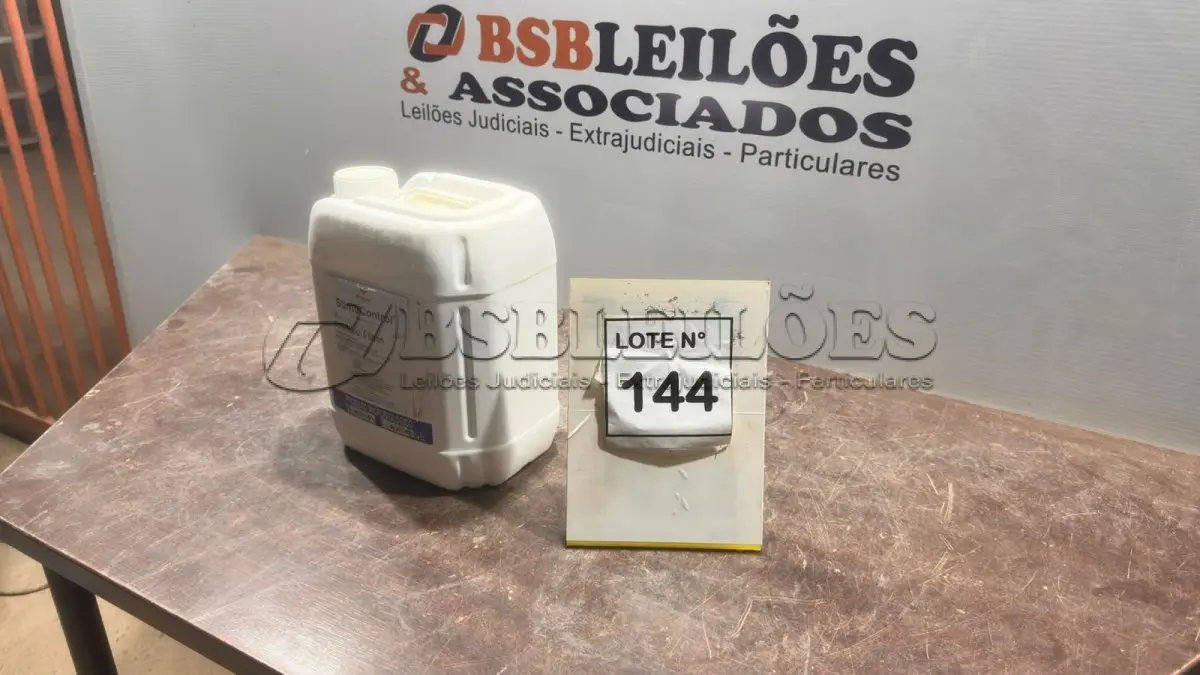 LOTE 144 - 01 STIMUCONTROL 5 LITROS SIMBIOSE. (NO ESTADO, NÃO SABEMOS SE FUNCIONA. LEILÃO NÃO TEM GARANTIA E NEM DEVOLUÇÃO, SUJEITO A POSSÍVEIS AVARIAS VISÍVEIS/OCULTAS E/OU AUSÊNCIA DE COMPONENTES)