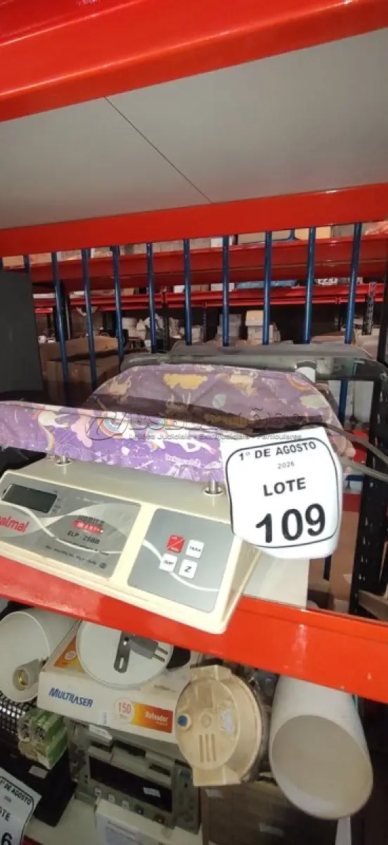 LOTE 109 - 02 BALANÇAS PEDIÁTRICAS. (NO ESTADO) ATENÇÃO! FAZER A VISITAÇÃO ANTES DE ARREMATAR, NÃO SABEMOS SE FUNCIONA, LEILÃO NÃO TEM GARANTIA E NEM DEVOLUÇÃO, SUJEITO A POSSÍVEIS AVARIAS VISÍVEIS/OCULTAS E/OU AUSÊNCIA DE COMPONENTES.
