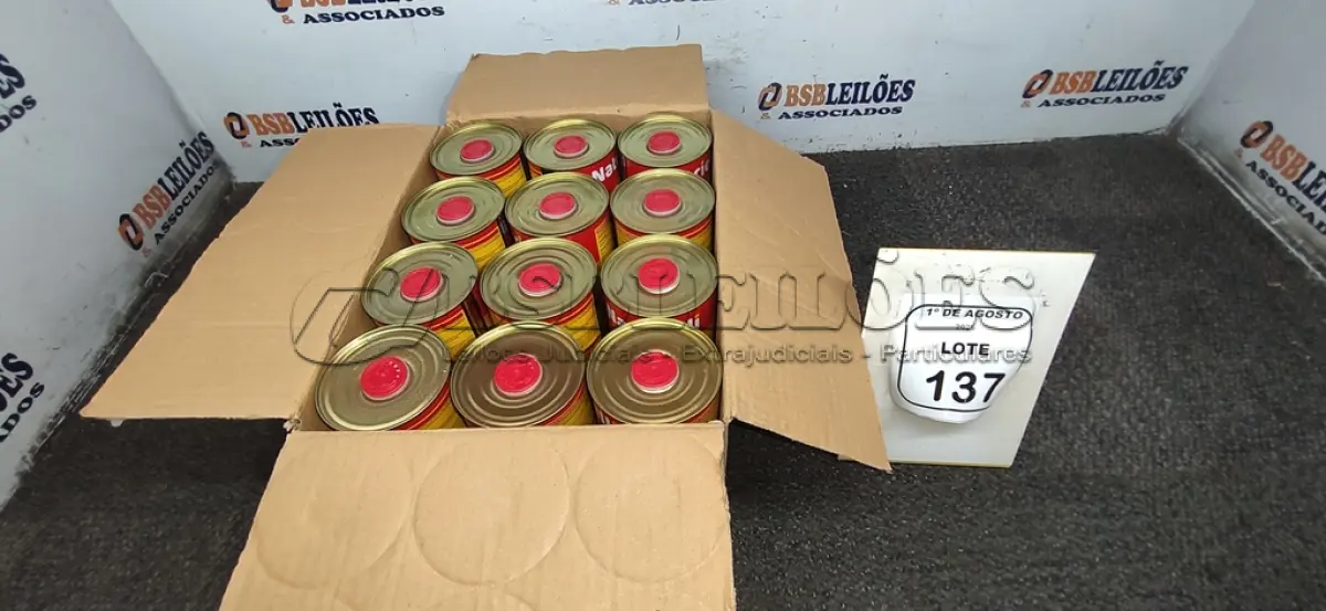 LOTE 137 - 01 CAIXA COM 12 REMOVEDORES DE TINTAS E TEXTURAS DE 900ML CADA. (NO ESTADO) ATENÇÃO! FAZER A VISITAÇÃO ANTES DE ARREMATAR, NÃO SABEMOS SE FUNCIONA, LEILÃO NÃO TEM GARANTIA E NEM DEVOLUÇÃO, SUJEITO A POSSÍVEIS AVARIAS VISÍVEIS/OCULTAS E/OU AUSÊNCIA DE COMPONENTES.
