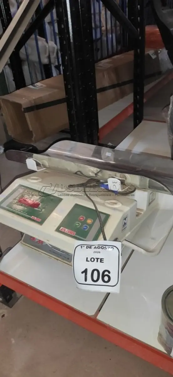 LOTE 106 - 02 BALANÇAS PEDIÁTRICAS. (NO ESTADO) ATENÇÃO! FAZER A VISITAÇÃO ANTES DE ARREMATAR, NÃO SABEMOS SE FUNCIONA, LEILÃO NÃO TEM GARANTIA E NEM DEVOLUÇÃO, SUJEITO A POSSÍVEIS AVARIAS VISÍVEIS/OCULTAS E/OU AUSÊNCIA DE COMPONENTES.