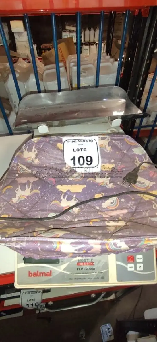 LOTE 109 - 02 BALANÇAS PEDIÁTRICAS. (NO ESTADO) ATENÇÃO! FAZER A VISITAÇÃO ANTES DE ARREMATAR, NÃO SABEMOS SE FUNCIONA, LEILÃO NÃO TEM GARANTIA E NEM DEVOLUÇÃO, SUJEITO A POSSÍVEIS AVARIAS VISÍVEIS/OCULTAS E/OU AUSÊNCIA DE COMPONENTES.