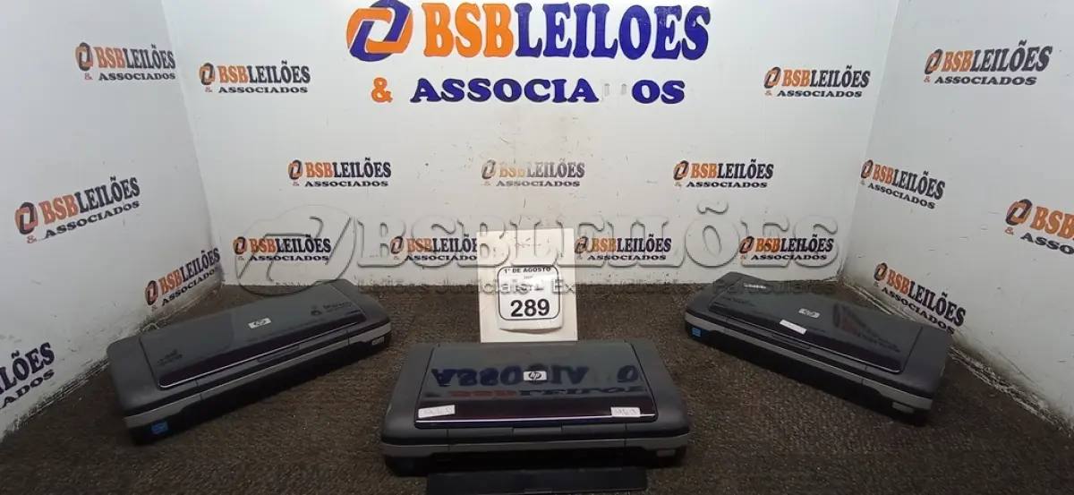 LOTE 289 - 02 IMPRESSORAS PORTÁTEIS MODELO OFFICEJET H470. (NO ESTADO) ATENÇÃO! FAZER A VISITAÇÃO ANTES DE ARREMATAR, NÃO SABEMOS SE FUNCIONA, LEILÃO NÃO TEM GARANTIA E NEM DEVOLUÇÃO, SUJEITO A POSSÍVEIS AVARIAS VISÍVEIS/OCULTAS E/OU AUSÊNCIA DE COMPONENTES.