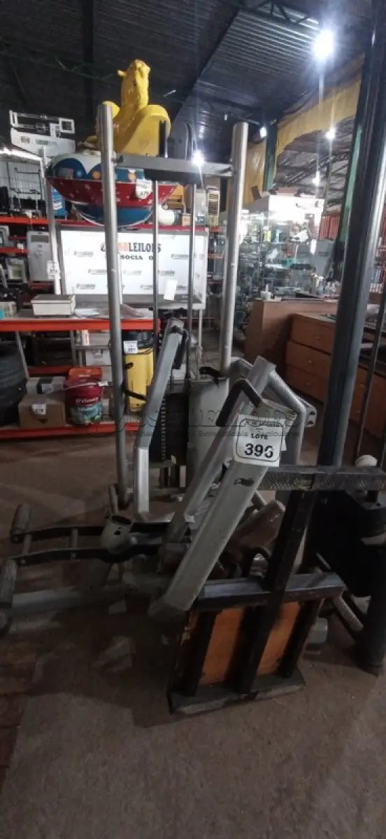 LOTE 395 - 01 APARELHO DE ACADEMIA CROSS OVER. (NO ESTADO) ATENÇÃO! FAZER A VISITAÇÃO ANTES DE ARREMATAR, NÃO SABEMOS SE FUNCIONA, LEILÃO NÃO TEM GARANTIA E NEM DEVOLUÇÃO, SUJEITO A POSSÍVEIS AVARIAS VISÍVEIS/OCULTAS E/OU AUSÊNCIA DE COMPONENTES.