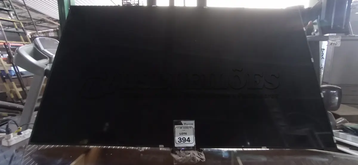 LOTE 394 - 01 TV 75’’ MARCA SONY PARA RETIRADA DE PEÇAS. (NO ESTADO) ATENÇÃO! FAZER A VISITAÇÃO ANTES DE ARREMATAR, NÃO SABEMOS SE FUNCIONA, LEILÃO NÃO TEM GARANTIA E NEM DEVOLUÇÃO, SUJEITO A POSSÍVEIS AVARIAS VISÍVEIS/OCULTAS E/OU AUSÊNCIA DE COMPONENTES.