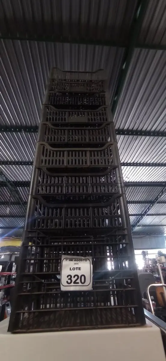 LOTE 320 - 10 CESTAS ORGANIZADORAS. (NO ESTADO) ATENÇÃO! FAZER A VISITAÇÃO ANTES DE ARREMATAR, NÃO SABEMOS SE FUNCIONA, LEILÃO NÃO TEM GARANTIA E NEM DEVOLUÇÃO, SUJEITO A POSSÍVEIS AVARIAS VISÍVEIS/OCULTAS E/OU AUSÊNCIA DE COMPONENTES.