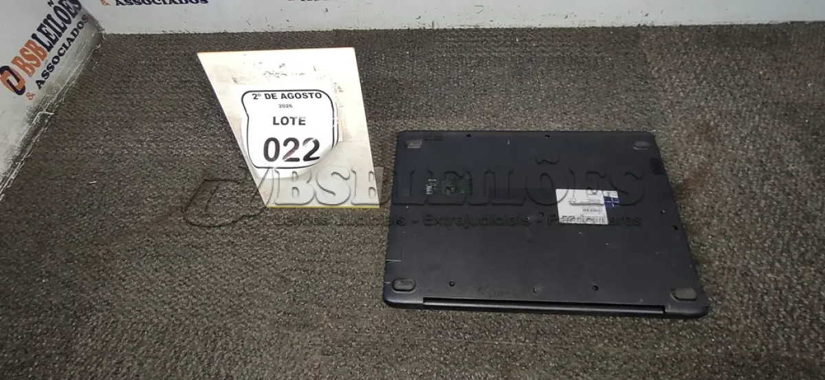LOTE 022 - 01 NOTEBOOK MARCA POSITIVO SEM FONTE. (NO ESTADO) ATENÇÃO! FAZER A VISITAÇÃO ANTES DE ARREMATAR, NÃO SABEMOS SE FUNCIONA, LEILÃO NÃO TEM GARANTIA E NEM DEVOLUÇÃO, SUJEITO A POSSÍVEIS AVARIAS VISÍVEIS/OCULTAS E/OU AUSÊNCIA DE COMPONENTES.