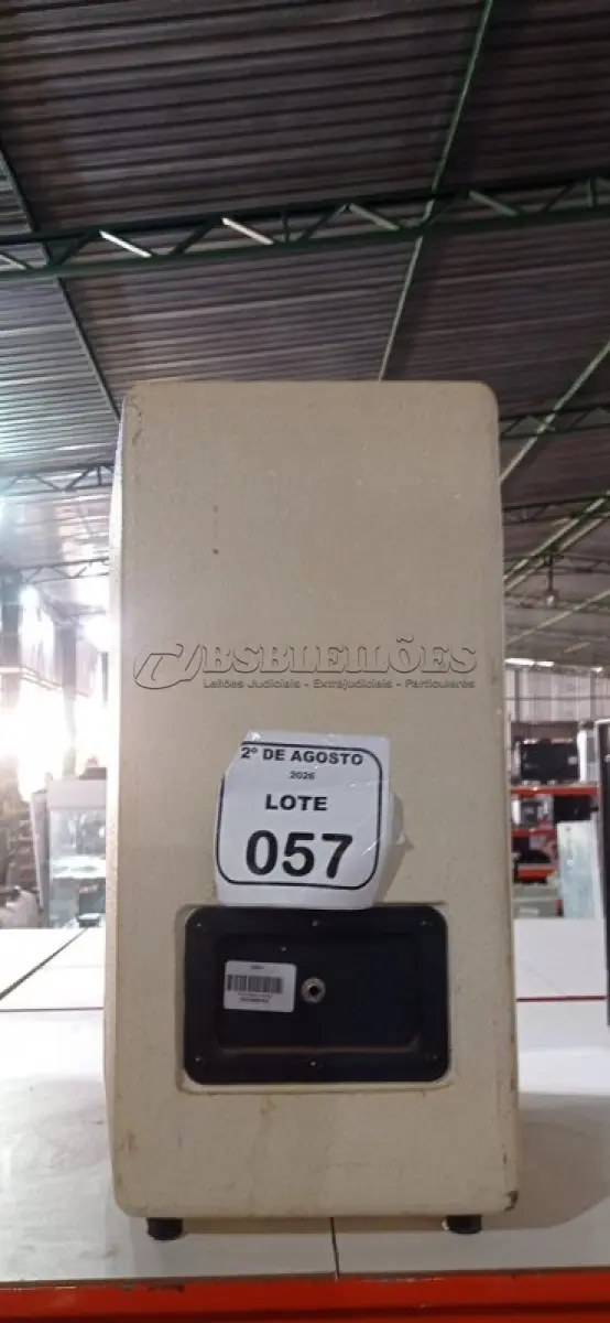 LOTE 057 - 01 CAIXA DE SOM PASSIVA. (NO ESTADO) ATENÇÃO! FAZER A VISITAÇÃO ANTES DE ARREMATAR, NÃO SABEMOS SE FUNCIONA, LEILÃO NÃO TEM GARANTIA E NEM DEVOLUÇÃO, SUJEITO A POSSÍVEIS AVARIAS VISÍVEIS/OCULTAS E/OU AUSÊNCIA DE COMPONENTES.