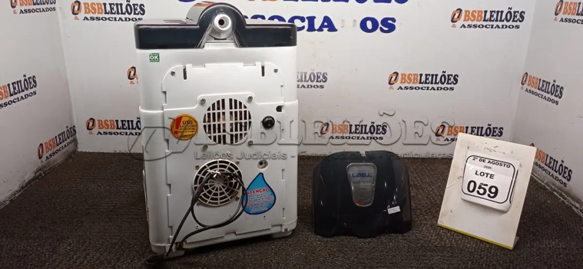 LOTE 059 - 01 PURIFICADOR DE ÁGUA MARCA LIBELL. (NO ESTADO) ATENÇÃO! FAZER A VISITAÇÃO ANTES DE ARREMATAR, NÃO SABEMOS SE FUNCIONA, LEILÃO NÃO TEM GARANTIA E NEM DEVOLUÇÃO, SUJEITO A POSSÍVEIS AVARIAS VISÍVEIS/OCULTAS E/OU AUSÊNCIA DE COMPONENTES.