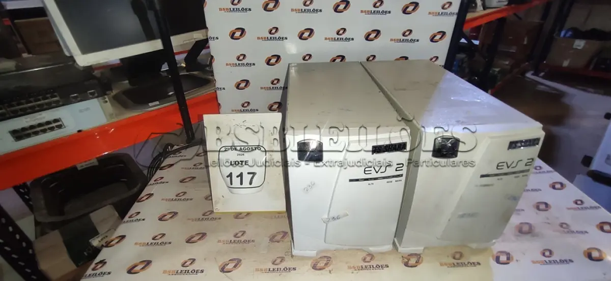 LOTE 117 - 02 ESTABILIZADORES MODELO EVS 2 MARCA TS SHARA. (NO ESTADO) ATENÇÃO! FAZER A VISITAÇÃO ANTES DE ARREMATAR, NÃO SABEMOS SE FUNCIONA, LEILÃO NÃO TEM GARANTIA E NEM DEVOLUÇÃO, SUJEITO A POSSÍVEIS AVARIAS VISÍVEIS/OCULTAS E/OU AUSÊNCIA DE COMPONENTES.