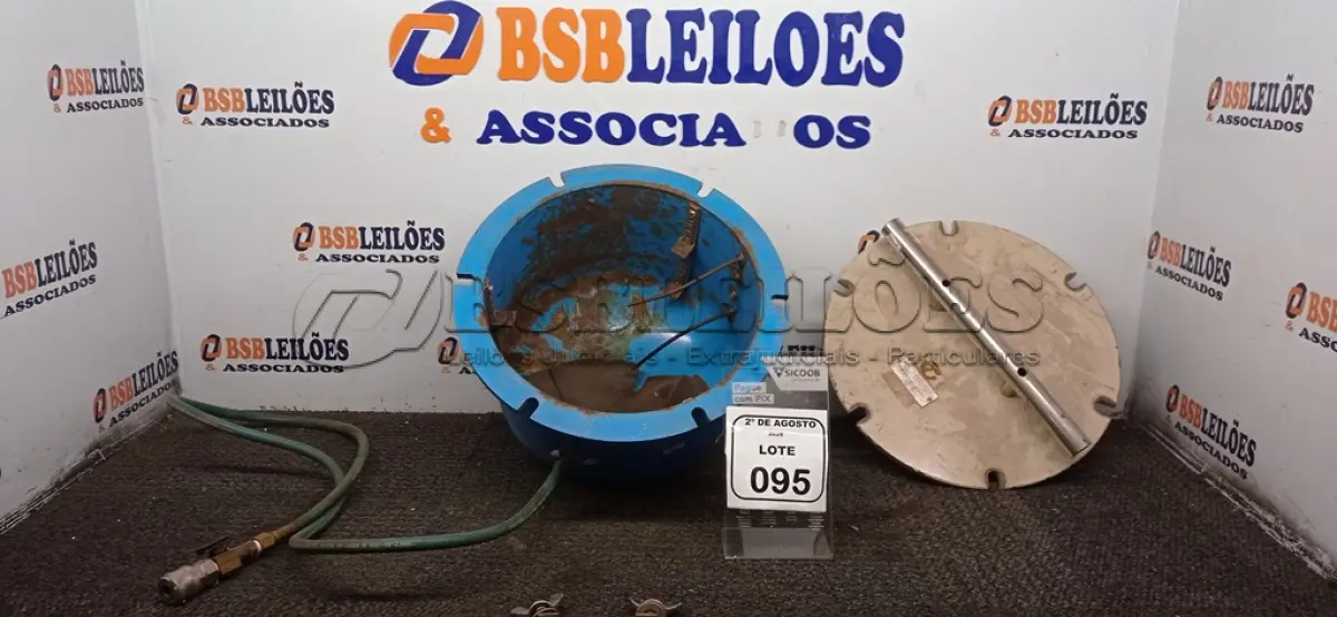 LOTE 095 - 01 EXTRATOR DE PRESSÃO. (NO ESTADO) ATENÇÃO! FAZER A VISITAÇÃO ANTES DE ARREMATAR, NÃO SABEMOS SE FUNCIONA, LEILÃO NÃO TEM GARANTIA E NEM DEVOLUÇÃO, SUJEITO A POSSÍVEIS AVARIAS VISÍVEIS/OCULTAS E/OU AUSÊNCIA DE COMPONENTES.
