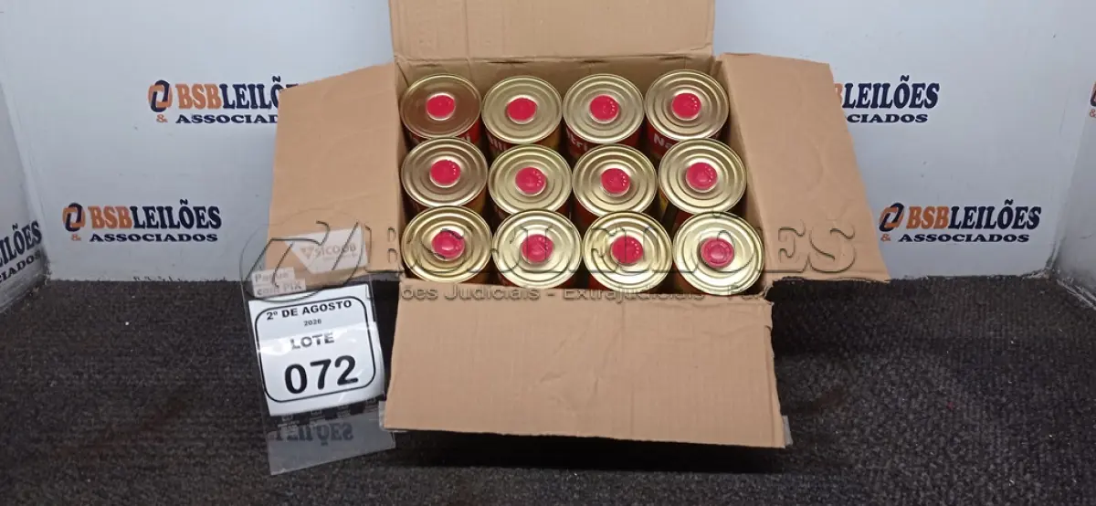 LOTE 072 - 12 LATAS DE REMOVEDORES DE TINTAS E TEXTURA DE 900ML CADA. (NO ESTADO) ATENÇÃO! FAZER A VISITAÇÃO ANTES DE ARREMATAR, NÃO SABEMOS SE FUNCIONA, LEILÃO NÃO TEM GARANTIA E NEM DEVOLUÇÃO, SUJEITO A POSSÍVEIS AVARIAS VISÍVEIS/OCULTAS E/OU AUSÊNCIA DE COMPONENTES.
