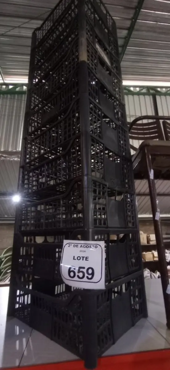 LOTE 659 - 10 CESTAS ORGANIZADORAS. (NO ESTADO) ATENÇÃO! FAZER A VISITAÇÃO ANTES DE ARREMATAR, NÃO SABEMOS SE FUNCIONA, LEILÃO NÃO TEM GARANTIA E NEM DEVOLUÇÃO, SUJEITO A POSSÍVEIS AVARIAS VISÍVEIS/OCULTAS E/OU AUSÊNCIA DE COMPONENTES.