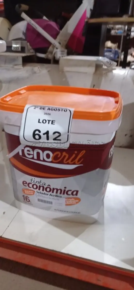 LOTE 612 - 01 BALDE DE SELADOR 16L MARCA RENOCRIL. (NO ESTADO) ATENÇÃO! FAZER A VISITAÇÃO ANTES DE ARREMATAR, NÃO SABEMOS SE FUNCIONA, LEILÃO NÃO TEM GARANTIA E NEM DEVOLUÇÃO, SUJEITO A POSSÍVEIS AVARIAS VISÍVEIS/OCULTAS E/OU AUSÊNCIA DE COMPONENTES.