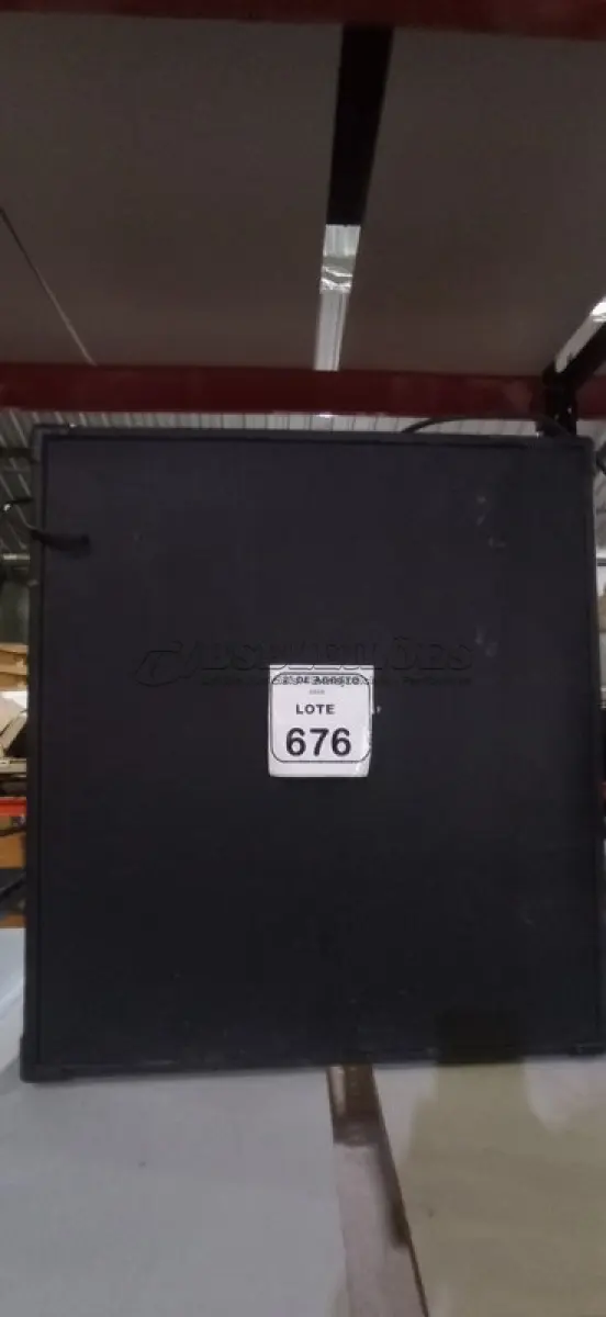 LOTE 676 - 01 CAIXA DE SOM AMPLIFICADA MARCA ONEAL. (NO ESTADO) ATENÇÃO! FAZER A VISITAÇÃO ANTES DE ARREMATAR, NÃO SABEMOS SE FUNCIONA, LEILÃO NÃO TEM GARANTIA E NEM DEVOLUÇÃO, SUJEITO A POSSÍVEIS AVARIAS VISÍVEIS/OCULTAS E/OU AUSÊNCIA DE COMPONENTES.