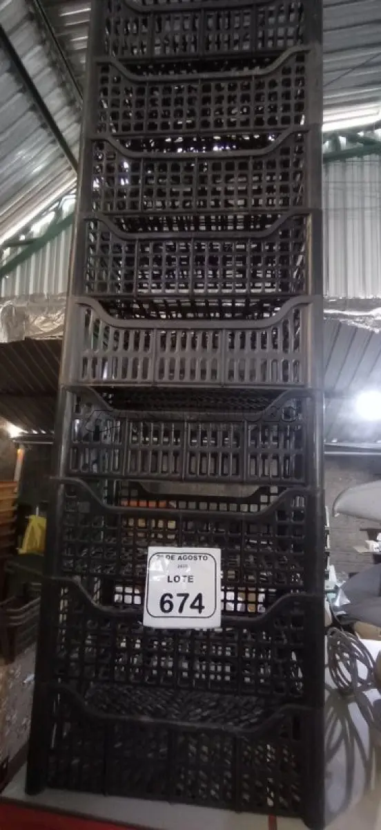 LOTE 674 - 10 CESTAS ORGANIZADORAS. (NO ESTADO) ATENÇÃO! FAZER A VISITAÇÃO ANTES DE ARREMATAR, NÃO SABEMOS SE FUNCIONA, LEILÃO NÃO TEM GARANTIA E NEM DEVOLUÇÃO, SUJEITO A POSSÍVEIS AVARIAS VISÍVEIS/OCULTAS E/OU AUSÊNCIA DE COMPONENTES.
