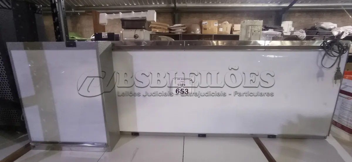 LOTE 653 - 02 NEGATOSCOPIO MARCA EMB. (NO ESTADO) ATENÇÃO! FAZER A VISITAÇÃO ANTES DE ARREMATAR, NÃO SABEMOS SE FUNCIONA, LEILÃO NÃO TEM GARANTIA E NEM DEVOLUÇÃO, SUJEITO A POSSÍVEIS AVARIAS VISÍVEIS/OCULTAS E/OU AUSÊNCIA DE COMPONENTES.